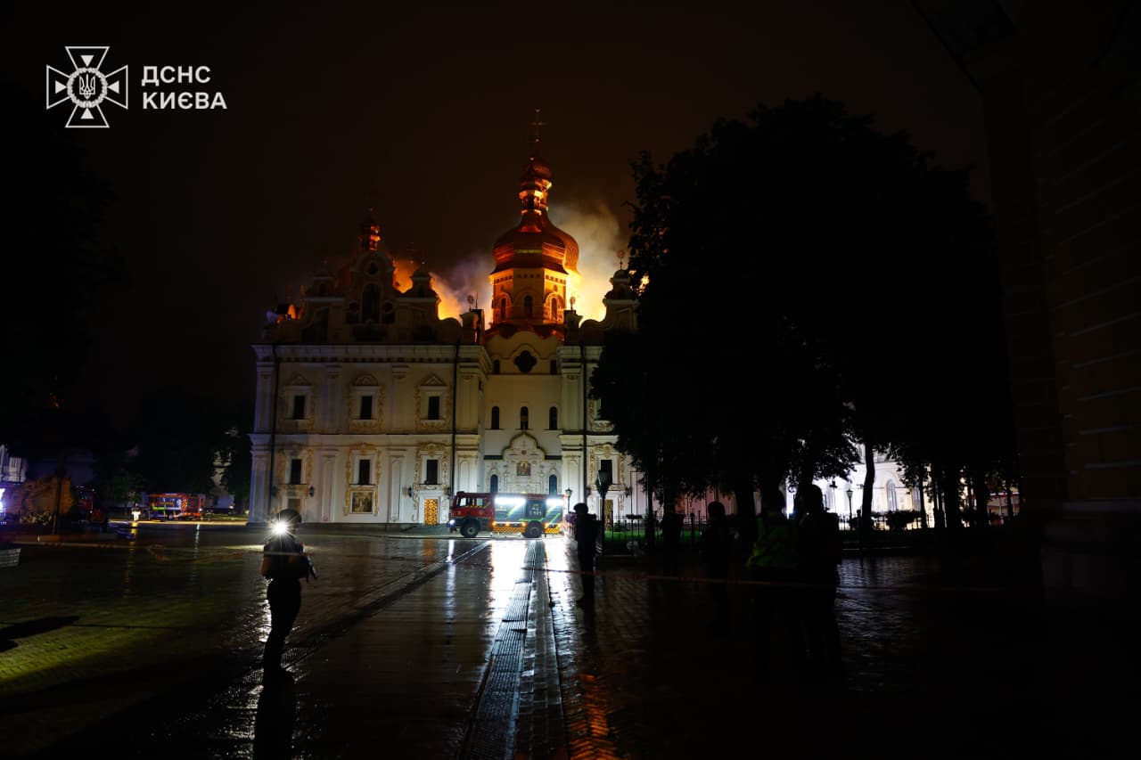 The Dormition Cathedral of the Kyiv Pechersk Lavra. Photo credit: SES Kyiv