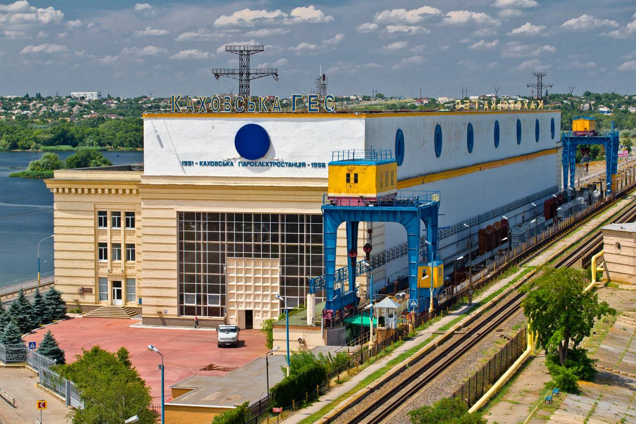 The Kakhovka Hydroelectric Power Station before Russia's full-scale invasion of Ukraine. Photo credit: Ukrhydroenergo.
