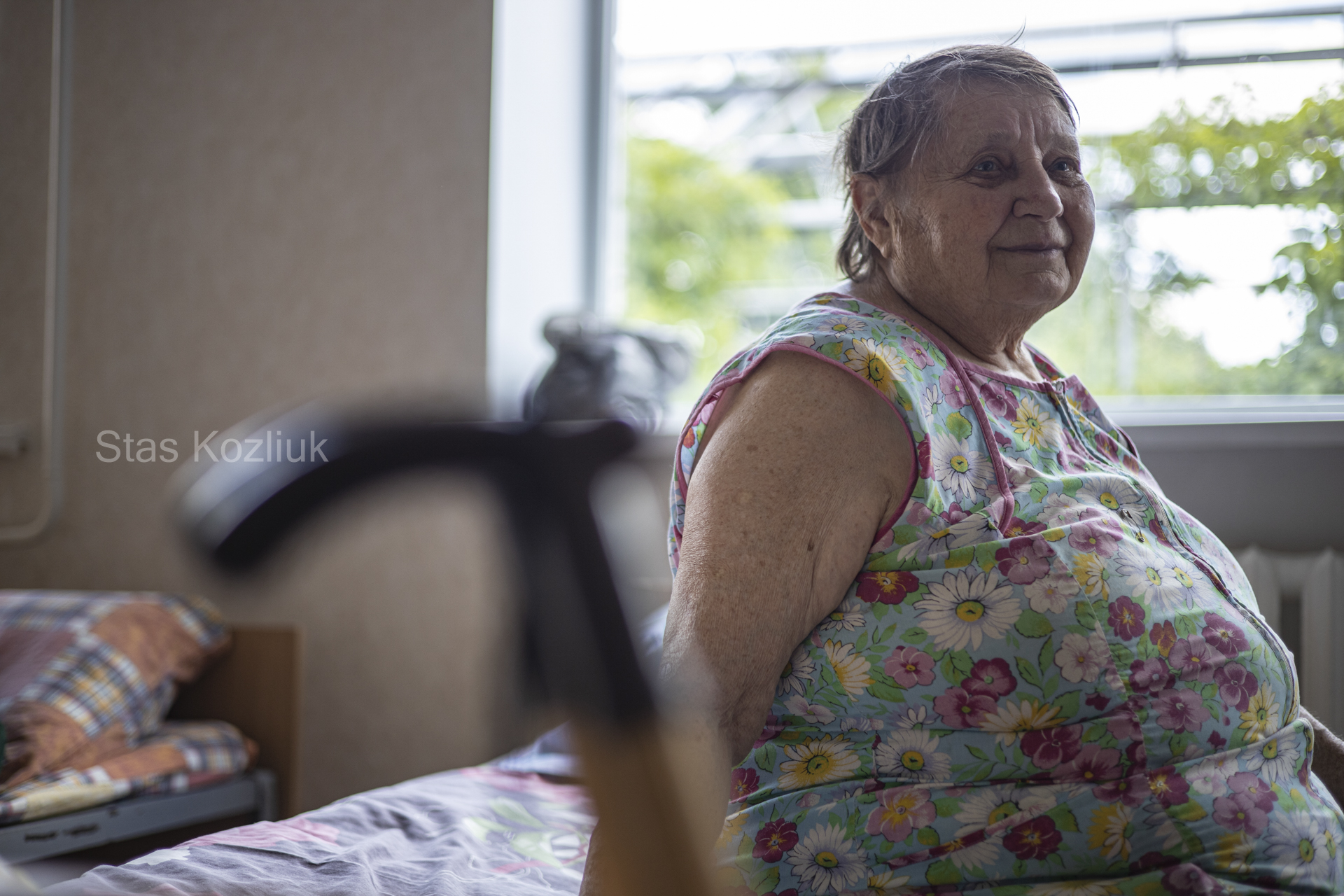 Photos of the nursing home via the journalists' X, @ReporterTired