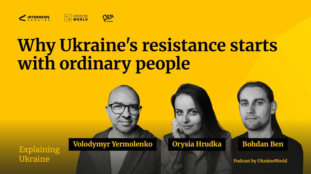 Why Ukraine's resistance starts with ordinary people