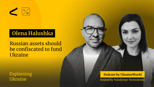Russian assets should be confiscated to fund Ukraine - with Olena Halushka