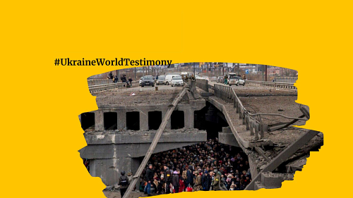 Evacuazione sotto il fuoco: la storia di una famiglia di Bucha