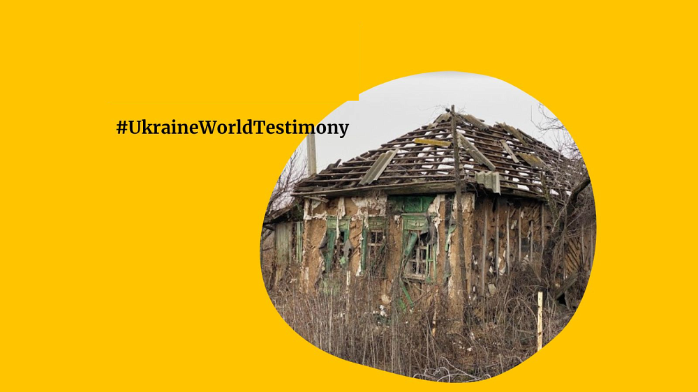 Un villaggio trasfromato in rovina