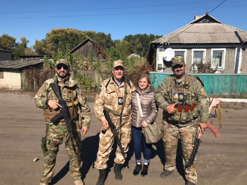 Українська волонтерка розповідає про свій досвід