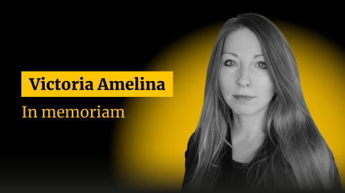 Victoria Amelina. In memoriam