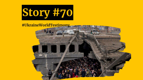 Story #70. Evacuation Under Fire: the Story of a Family from Bucha