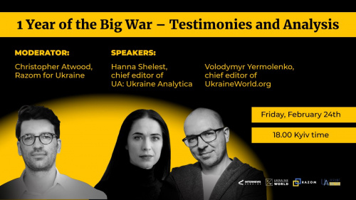 Testimony & analysis. One year of the full-scale invasion