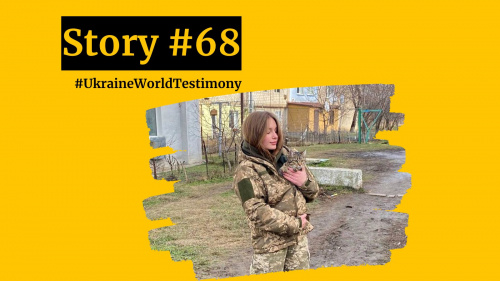 Story #68. 19-year-old Girl Who Went to Defend Ukraine