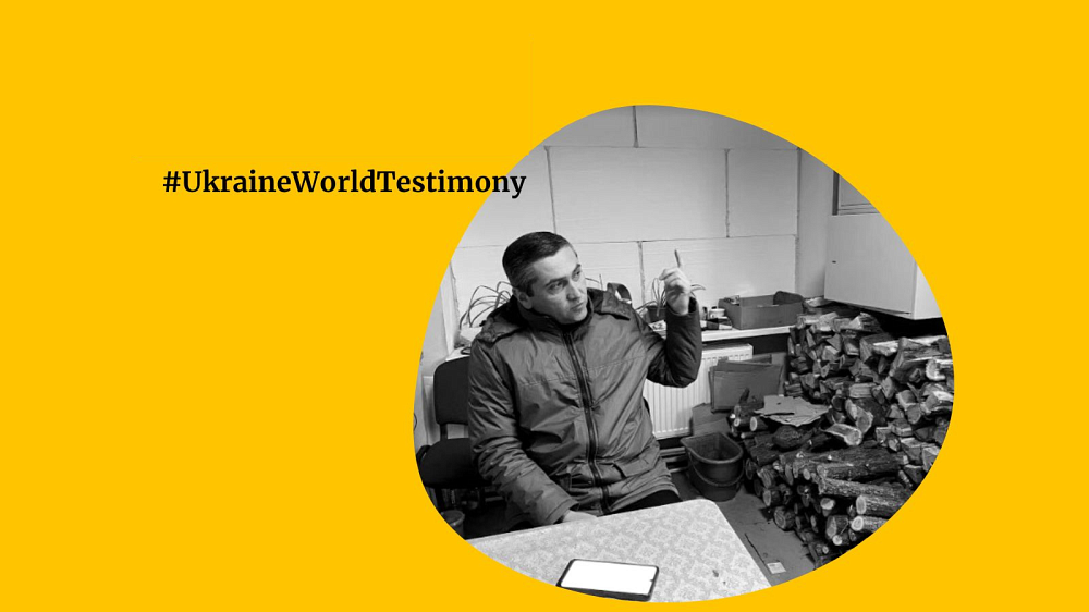 La vita in un villaggio in prima linea